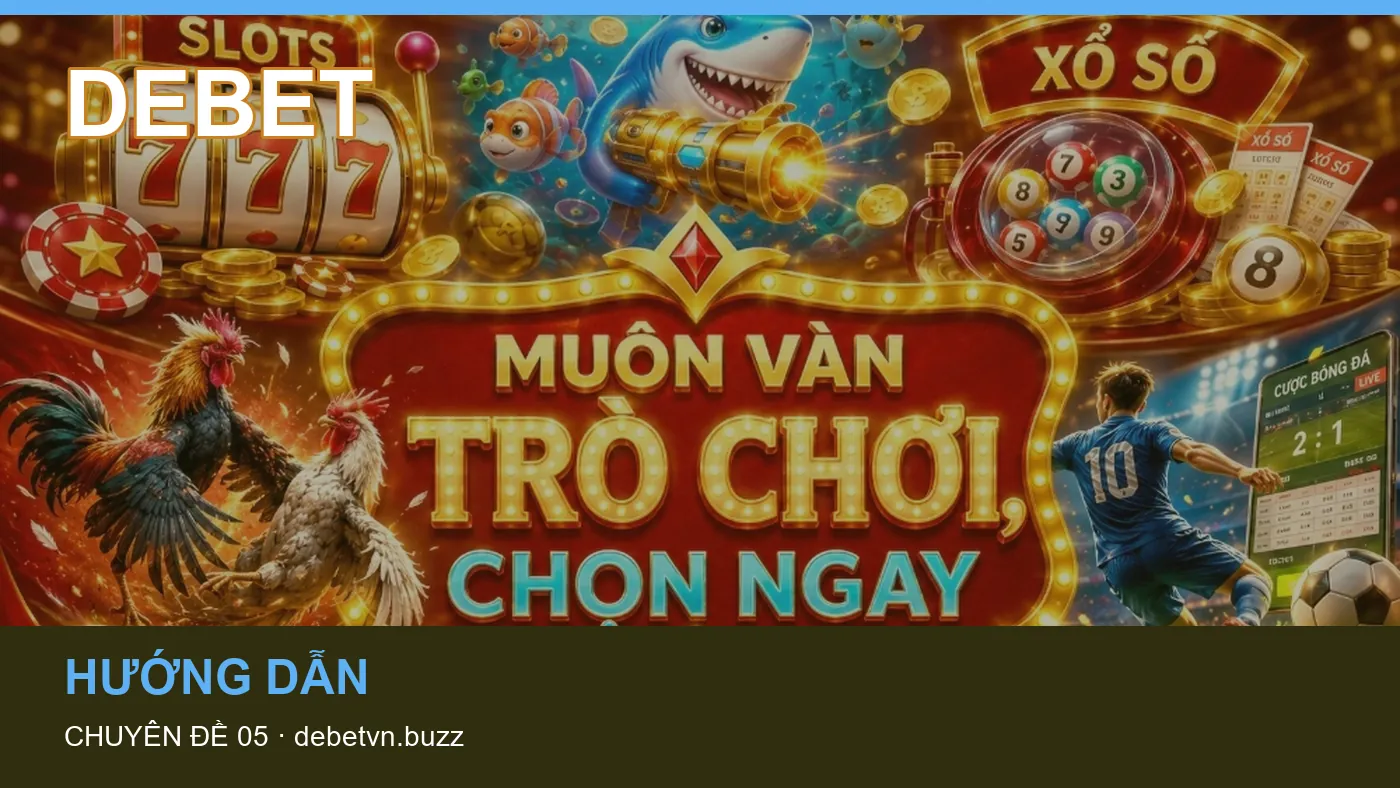 Thể thao: những thuật ngữ cần hiểu khi tra cứu DEBET
